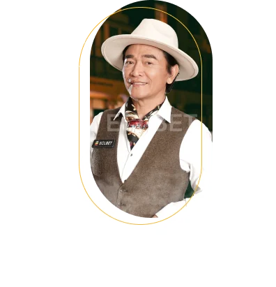 Entertainer Jacky Wu in the ECLBET campaign
